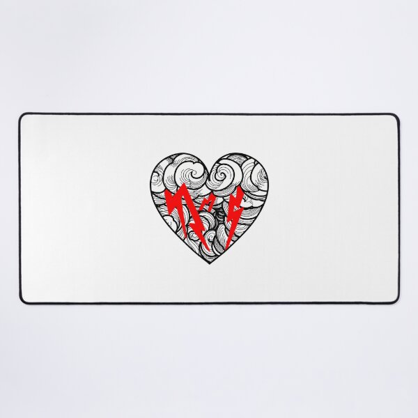 Item preview, Stormy Heart Red designed and sold by catlolistore.