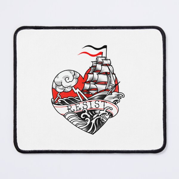 Item preview, Resist Pirate Ship  designed and sold by catlolistore.