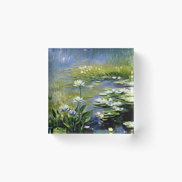 Aperçu de l'œuvre Beauté épanouie (1) Les fleurs luxuriantes d'agapanthes à Giverny créée et vendue par artdesignsnow.