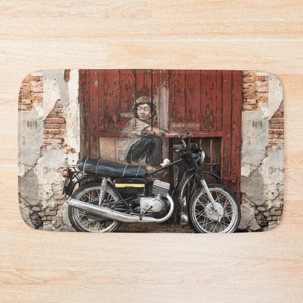 Item preview, Boy On Motorcycle, Penang designed and sold by TRVLR Designs.
