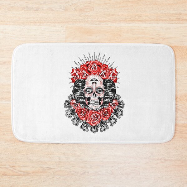 Item preview, Catrina invertida roja designed and sold by catlolistore.