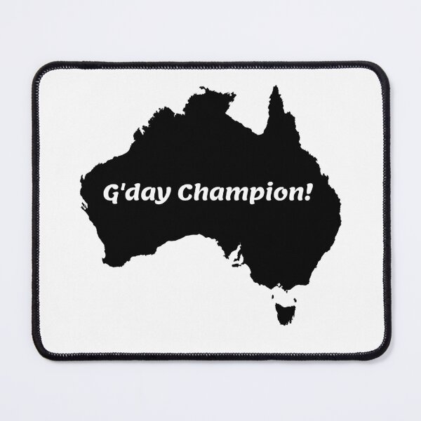 Item preview, G'day Champion! designed and sold by AngelArtss.