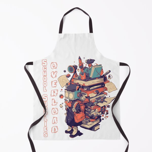 Item preview, School Supplies Overload: Geek Chic Edition designed and sold by FunMonkeyDesign.
