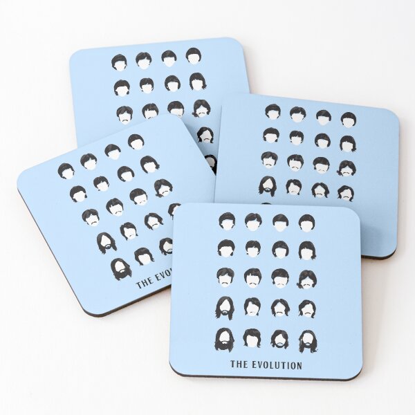 Item preview, Evolution Of The Fab 4 designed and sold by Fanverse Merchandise.