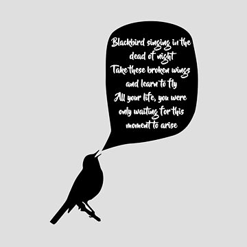 Artwork thumbnail, Blackbird by Fanverse Merchandise