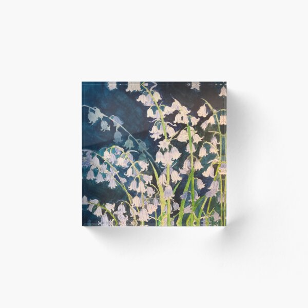 Item preview, Bluebells watercolour painting  designed and sold by esvb.