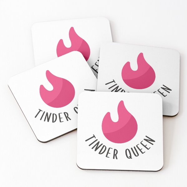 Item preview, Tinder Queen - Dating App, Love Life Funny Quote designed and sold by MiKy1997.