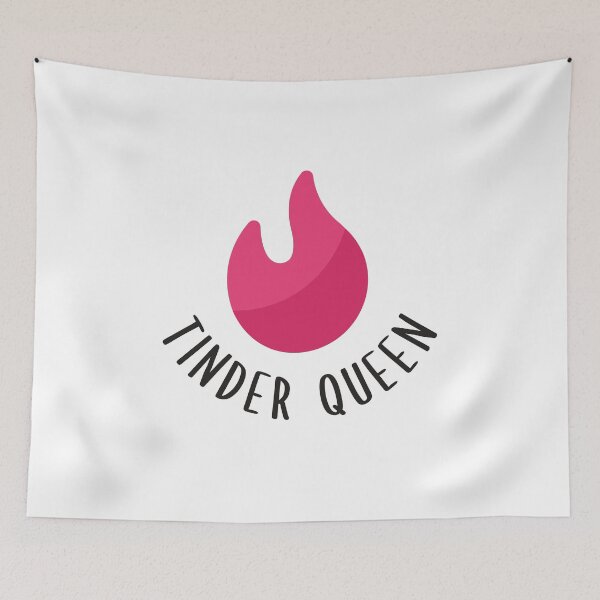 Item preview, Tinder Queen - Dating App, Love Life Funny Quote designed and sold by MiKy1997.