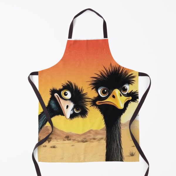 Item preview, Funny Australian Emu Artwork designed and sold by TheScruffyGoose.