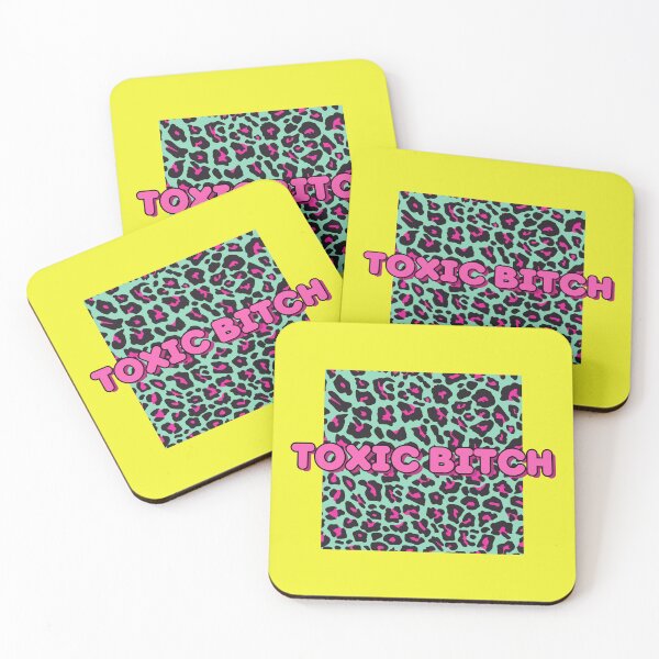 Item preview, Toxic Heart Bitch Leopard designed and sold by YanasWeirdLife.