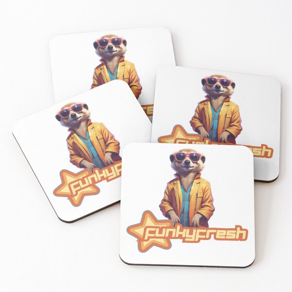 Item preview, Funky Fresh Meerkat designed and sold by pUNKnown.