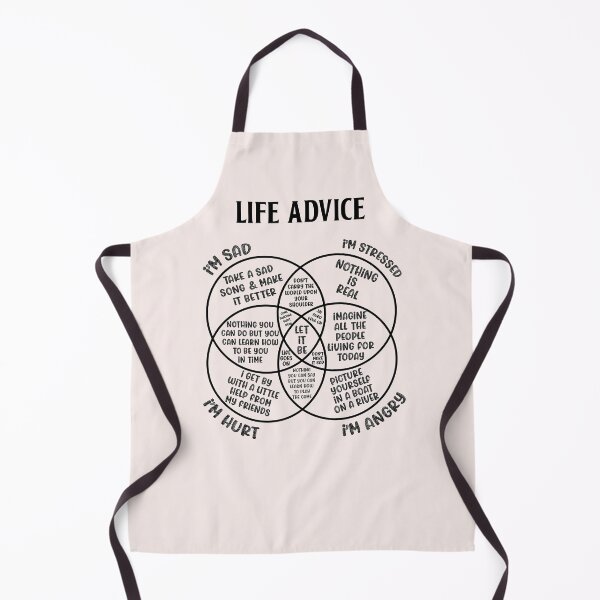 Item preview, Life Advice designed and sold by Fanverse Merchandise.