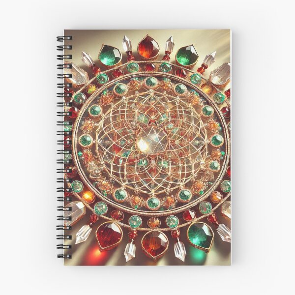 Item preview, Gem-Encrusted Sri Yantra designed and sold by WildVista.