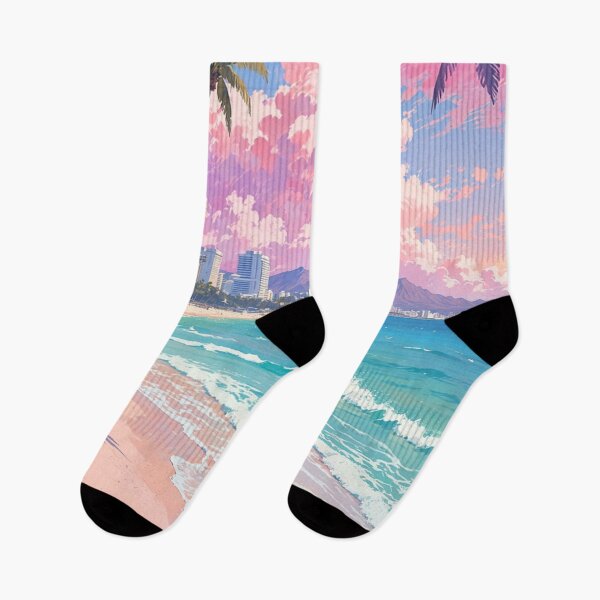 Item preview, Ana Moana Beach, Beautiful Honolulu, Hwaii Beach designed and sold by Worldscape Wonders.