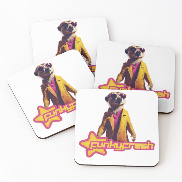 Item preview, Funky Fresh Meerkat designed and sold by pUNKnown.