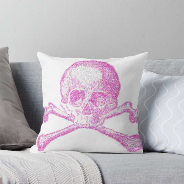 Item preview, Glittery pink skull designed and sold by kitiara.