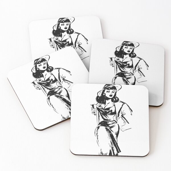 Item preview, Beautiful Vixen - Vintage Comic Style No Twist designed and sold by TheLeeryLeaf.
