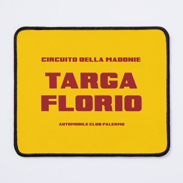 Item preview, Sixties Targa Florio - Circuito della Madonie - red print designed and sold by retropetrol.