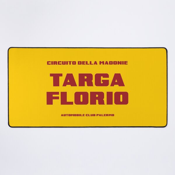 Item preview, Sixties Targa Florio - Circuito della Madonie - red print designed and sold by retropetrol.