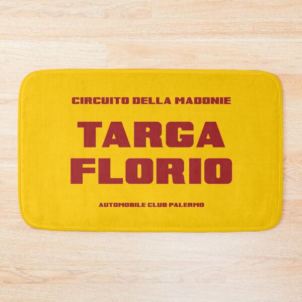 Item preview, Sixties Targa Florio - Circuito della Madonie - estampado rojo designed and sold by retropetrol.