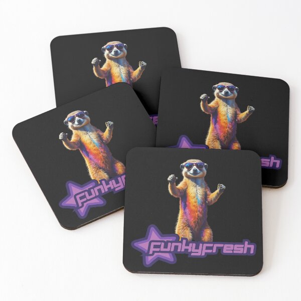 Item preview, Funky Fresh Meerkat designed and sold by pUNKnown.