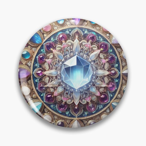 Item preview, Celestial Crystal Mandala designed and sold by WildVista.