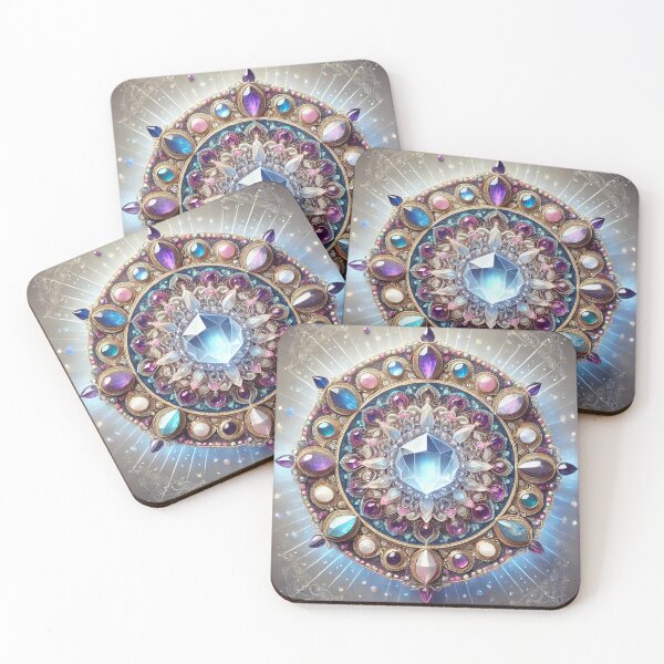 Item preview, Celestial Crystal Mandala designed and sold by WildVista.