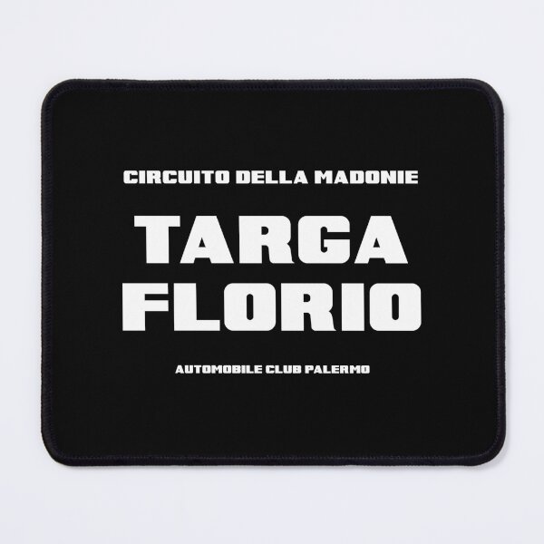 Item preview, Sixties Targa Florio - Circuito della Madonie - white print designed and sold by retropetrol.