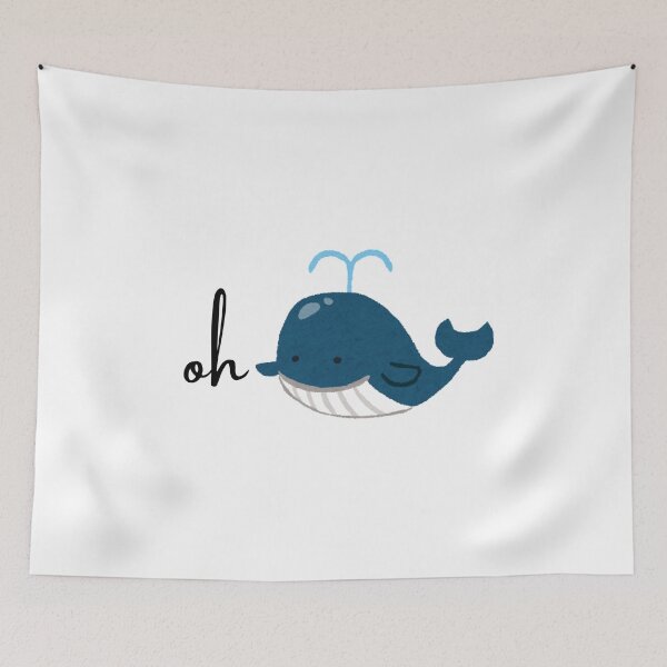 Item preview, Oh Whale: Punny Whale Twist on 'Oh Well designed and sold by DunuStore.