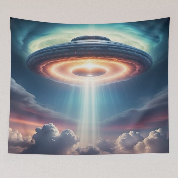 Item preview, Celestial Veil - Ancient Aliens designed and sold by eXtraHumans.