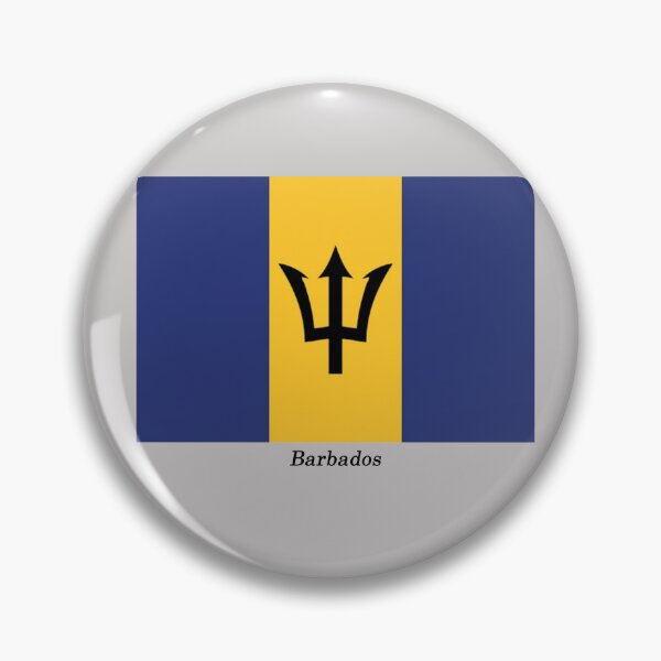 Item preview, Flags of North American countries  Barbados designed and sold by Sotegawa.
