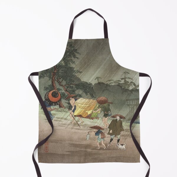 Item preview, Rain at Ochanomizu by Takahashi Shotei designed and sold by Takeda-art.