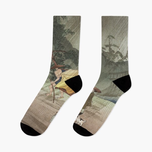 Item preview, Rain at Ochanomizu by Takahashi Shotei designed and sold by Takeda-art.