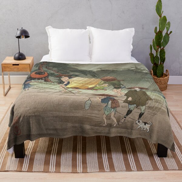 Item preview, Rain at Ochanomizu by Takahashi Shotei designed and sold by Takeda-art.