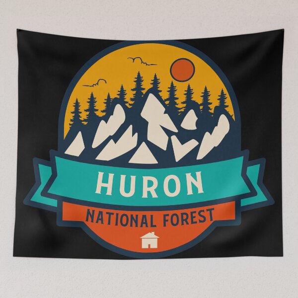Item preview, Huron National Forest designed and sold by Nature-Book.