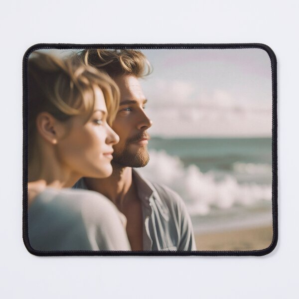 Item preview, Romantic Couple on the Beach designed and sold by DesignsByDessie.