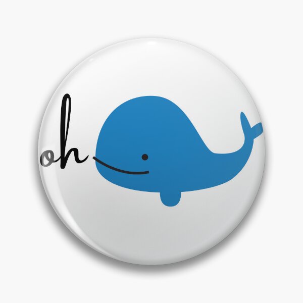 Artikelvorschau, Oh Whale: Ein walgroßes Wortspiel mit „Oh Well“ entworfen und verkauft von DunuStore.
