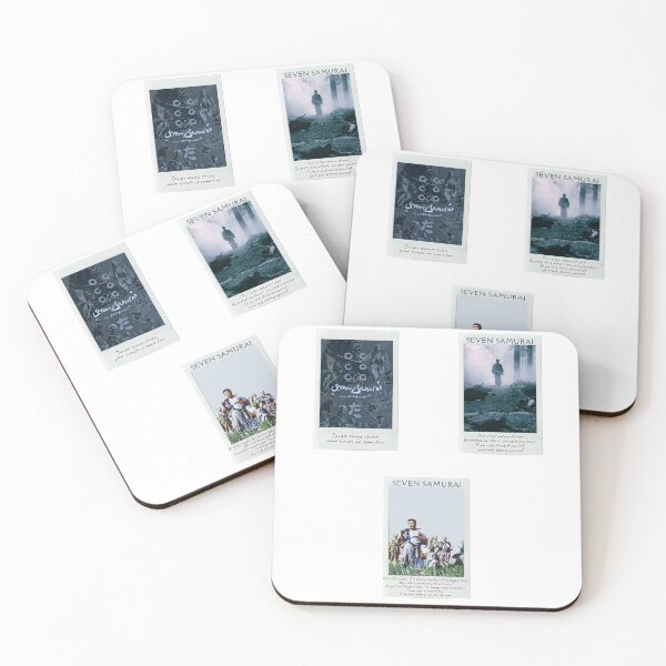 Item preview, Seven Samurai HD Sticker Set / T Shirt designed and sold by Designsleashed.