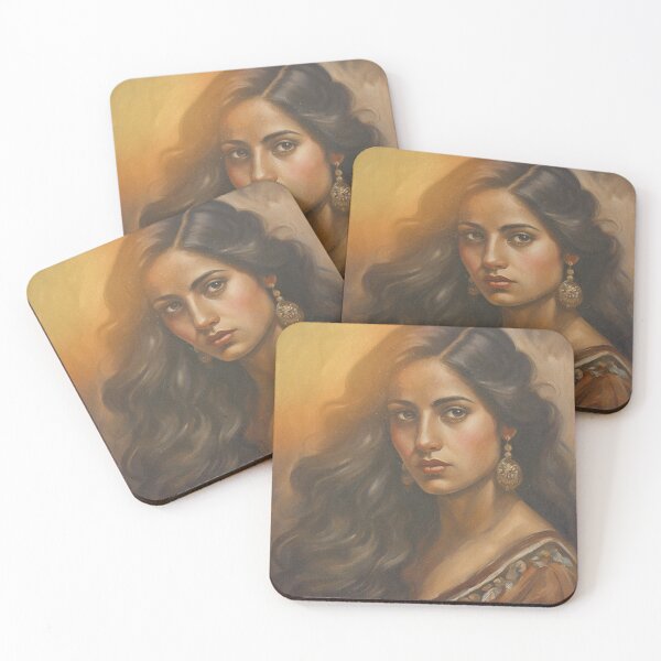 Item preview, Young beautiful Gypsy girl lady portrait  designed and sold by All-About-Life.