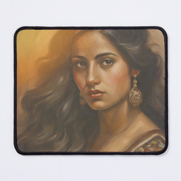 Item preview, Young beautiful Gypsy girl lady portrait designed and sold by All-About-Life.