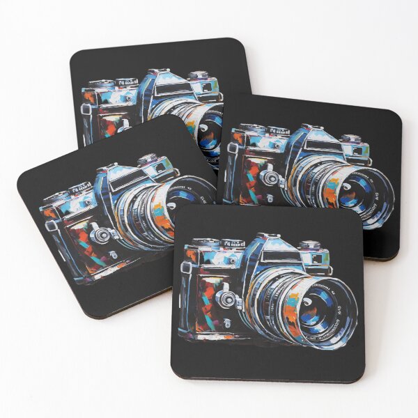Item preview, painted camera designed and sold by editattire.
