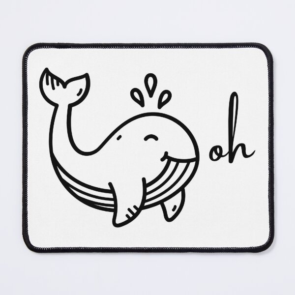 Item preview, Oh Whale: Whale of a Punny Spin on 'Oh Well designed and sold by DunuStore.