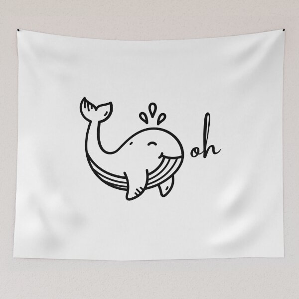 Item preview, Oh Whale: Whale of a Punny Spin on 'Oh Well designed and sold by DunuStore.