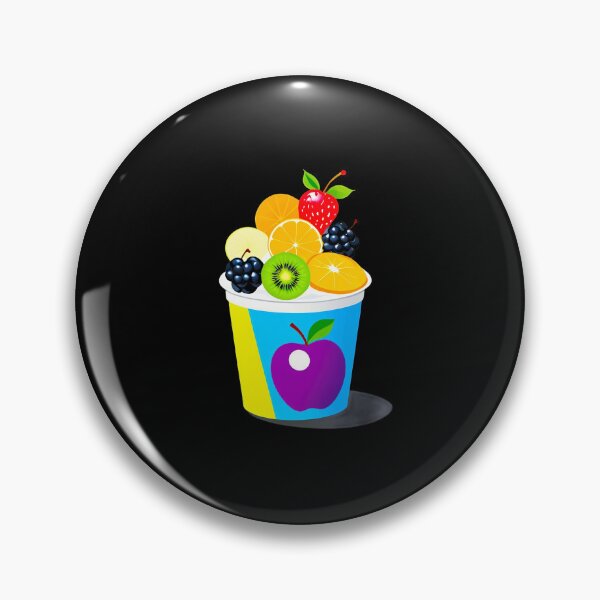 Item preview, Colorful Yogurt Cup with Fresh Fruits designed and sold by artwaves.