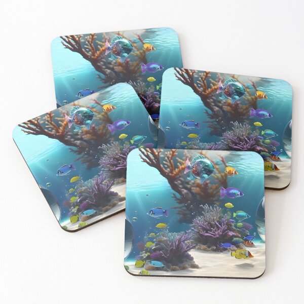 Item preview, Scenery of Marine Animals in Glass Blow designed and sold by Pim-Crystal.