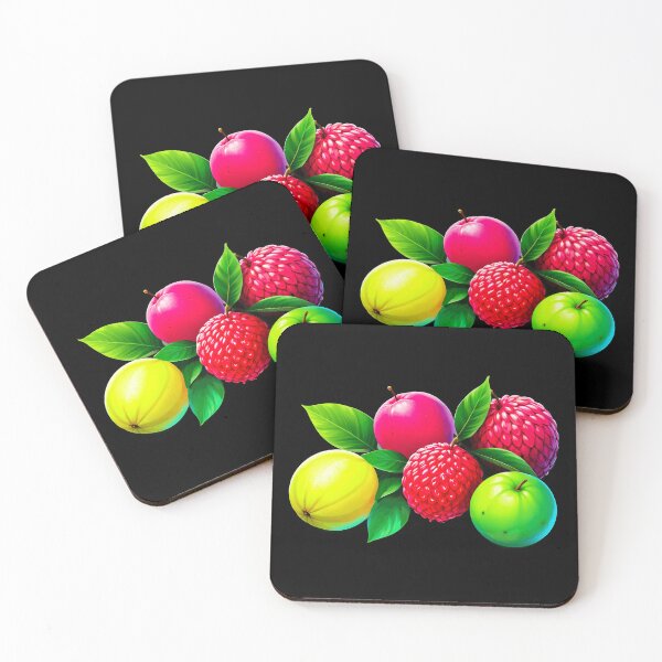Item preview, Colorful Fruit with Detailed Texture designed and sold by artwaves.