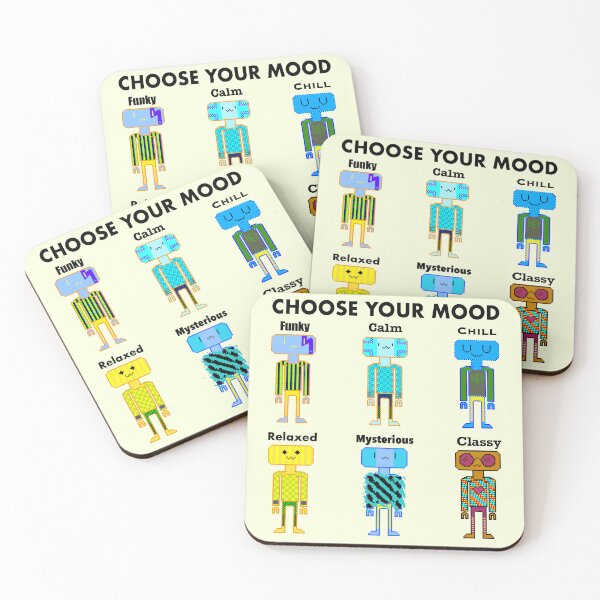 Item preview, Mood Robots designed and sold by chowlet.