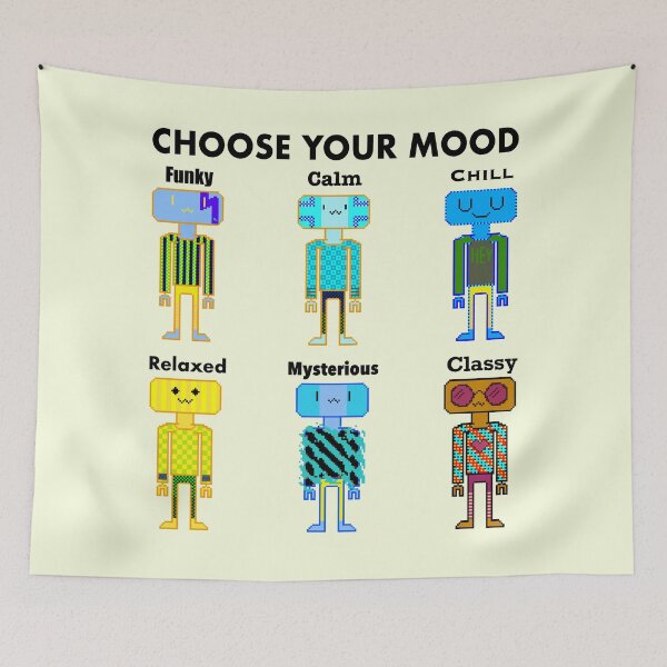 Item preview, Mood Robots designed and sold by chowlet.