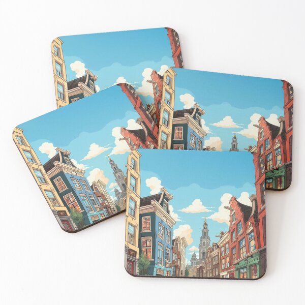 Item preview, Colourful Amsterdam designed and sold by iamdesigns14.