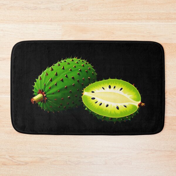 Item preview, Soursop fruit, whole and halved designed and sold by artwaves.